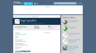 
                            3. Angel SpeedPro (free version) download for PC