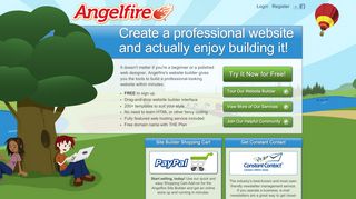 
                            1. Angelfire: Welcome to Angelfire