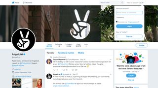 
                            1. AngelList (@AngelList) | Twitter