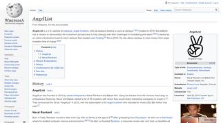 
                            5. AngelList - Wikipedia