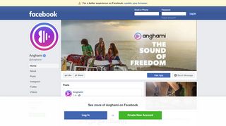 
                            6. Anghami - Home | Facebook