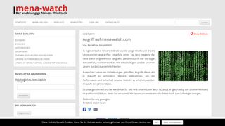 
                            6. Angriff auf mena-watch.com