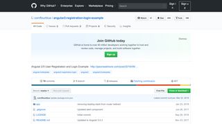 
                            10. Angular 2/5 User Registration and Login Example - GitHub