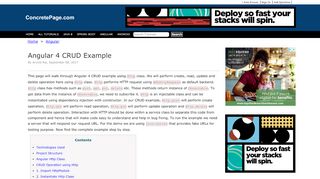 
                            6. Angular 4 CRUD Example - concretepage.com