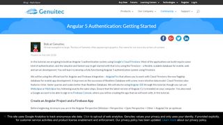 
                            9. Angular 5 Authentication: Getting Started - Genuitec