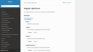 
                            7. Angular: ajenti.core — Ajenti 2.1.21 documentation