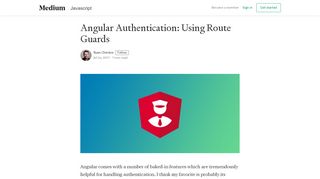 
                            3. Angular Authentication: Using Route Guards - Medium