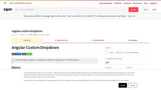 
                            7. angular-custom-dropdown - npm