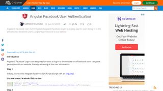 
                            10. Angular Facebook User Authentication - c …