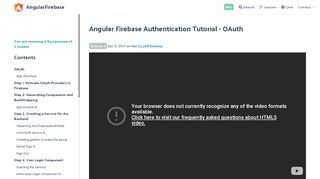 
                            7. Angular Firebase Authentication Tutorial - OAuth ...