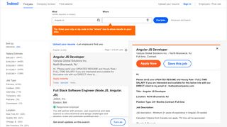 
                            4. Angular Js Jobs, Employment | Indeed.com