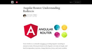 
                            9. Angular Router: Understanding Redirects - Angular - Victor Savkin