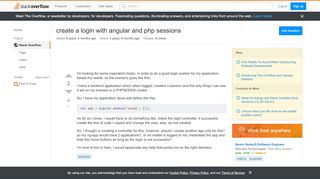 
                            3. angularjs - create a login with angular and php sessions - …