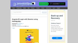 
                            5. AngularJS Login with Session using PHP/MySQLi | Free …