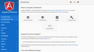 
                            1. AngularJS Material