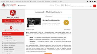 
                            4. AngularJS - MVC Architecture - tutorialspoint.com