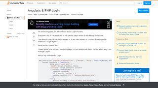 
                            7. Angularjs & PHP Login - Stack Overflow