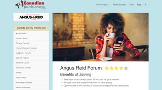 
                            1. Angus Reid Forum – Canadian Paid Surveys