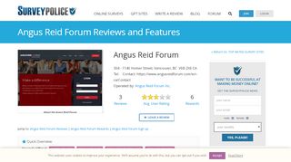 
                            6. Angus Reid Forum Member Reviews – Page 1 – SurveyPolice