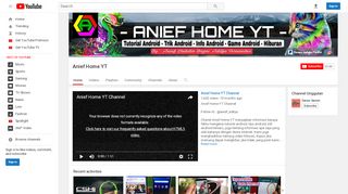 
                            7. Anief Home YT - YouTube