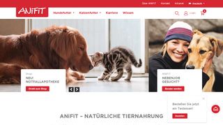 
                            5. ANiFiT Online-Shop - ANiFiT, natürliche Tiernahrung