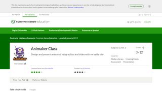 
                            9. Animaker Class Review for Teachers | Common Sense ...