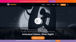 
                            6. Animaker, Make Animated Videos on Cloud for free