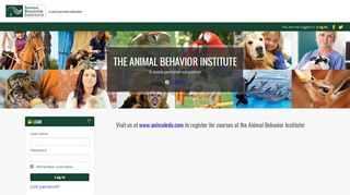 
                            3. Animal Behavior Institute, Inc - The Animal Behavior Institute - Remote ...