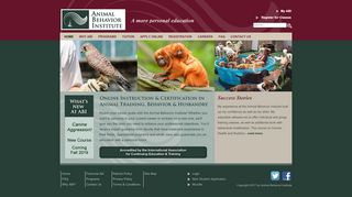 
                            1. Animal Behavior Institute