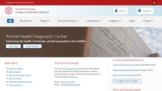 
                            7. Animal Health Diagnostic Center | Cornell University College of ...