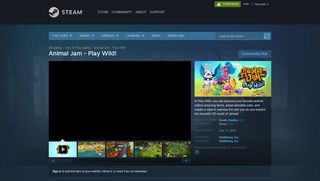 
                            10. Animal Jam - Play Wild! on Steam