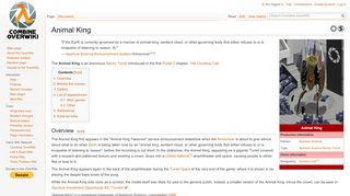 
                            3. Animal King - Combine OverWiki, the original Half-Life wiki and Portal ...