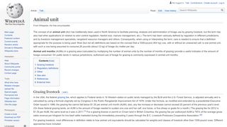 
                            4. Animal unit - Wikipedia