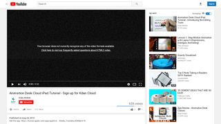 
                            9. Animation Desk Cloud iPad Tutorial - Sign up for Kdan …