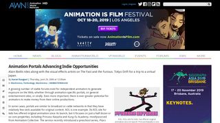 
                            6. Animation Portals Advancing Indie Opportunities | Animation World ...