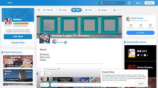 
                            4. Anime Login To Screen | Wiki | Anime Amino - Amino Apps