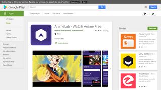 
                            5. AnimeLab - Watch Anime Free - Apps on Google Play