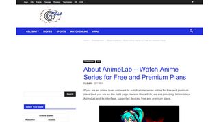 
                            8. AnimeLab – Watch Anime Series for Free & Premium Plans ...