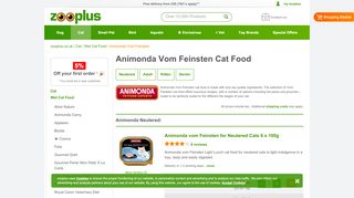 
                            9. Animonda Vom Feinsten at zooplus | Free P&P on orders £29+