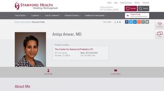 
                            4. Aniqa Anwar, MD - Stamford Health