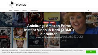 
                            7. Anleitung: Amazon Prime Instant Video in Kodi …