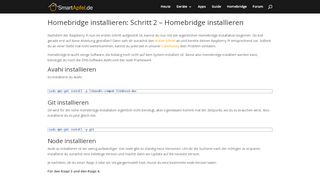 
                            6. Anleitung: Homebridge auf einem Raspberry Pi …