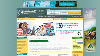 
                            4. Anmelden - 4teachers: Lehrproben, Unterrichtsentwürfe und ...