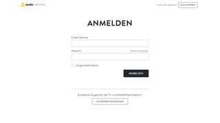 
                            8. Anmelden - Audio Network Deutschland