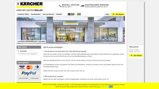 
                            5. Anmelden - Kärcher Online Shop