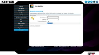 
                            3. Anmelden - KETTLER WORLD TOURS