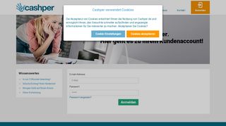 
                            9. Anmelden - Mein Kundenkonto - Cashper.de, der …