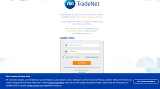 
                            11. Anmeldung - P&G TradeNet