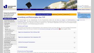 
                            4. Anmeldung und Platzvergabe über PVP | Zentrum für ...