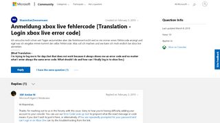 
                            5. Anmeldung xbox live fehlercode [Translation - Login xbox ...